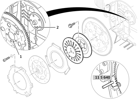 BMW R1150 locking device 115640