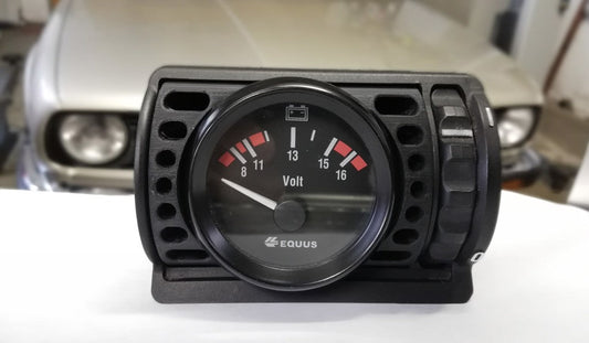 Gauge Vent for BMW E30 — Side Vent — This replaces any of the vents for an BMW E30 and will fit a 52mm gauge.