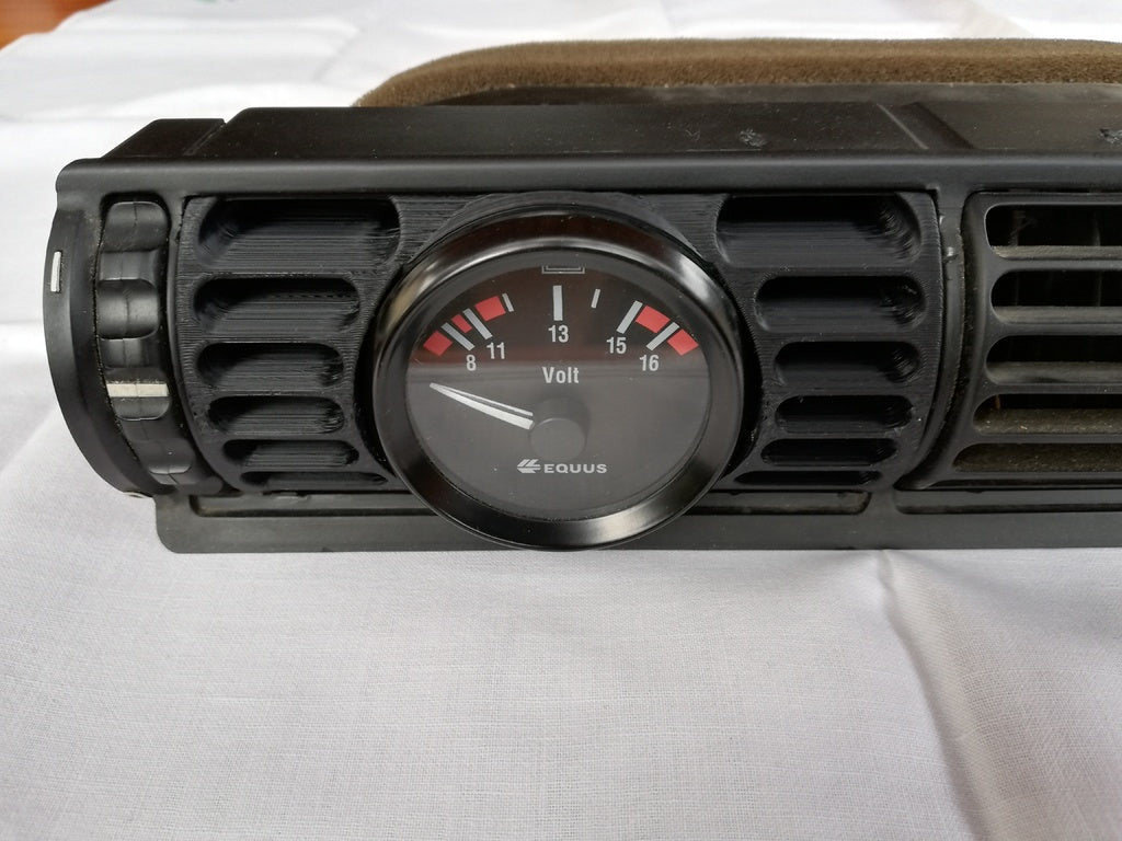 Gauge Vent for BMW E30 — This replaces any of the vents for an BMW E30 and will fit a 52mm gauge.