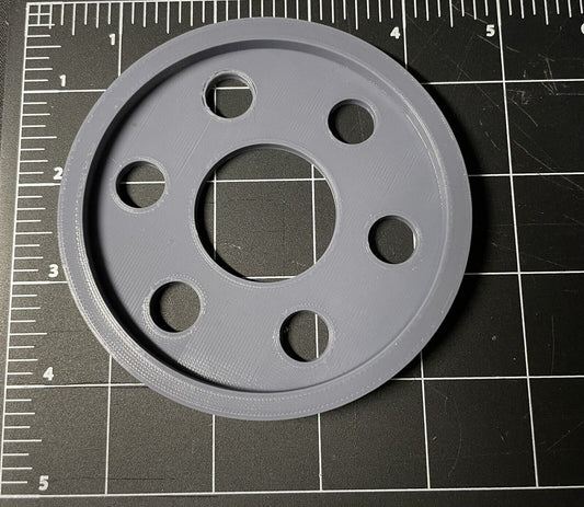 NA/NB Mazda Miata Rear Main Seal Installer — Installer for the rear main seal on the 1990-2005 (NA/NB) Miata. Using this tool is simple, line up the rear main seal and install the flywheel bolts, then slowly run them down, forcing the seal into position. Be careful! This tool does not have a stop because all seals are different, so make sure you install the seal level and to the correct depth.