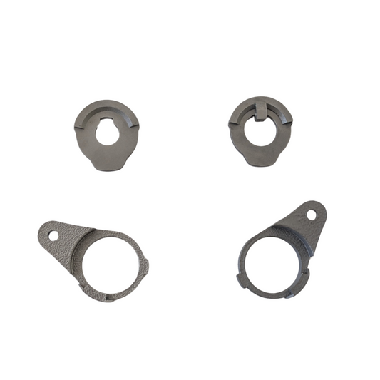 Premium Stainless Steel Door Lock Cam STC1219 | STC1220 NEW — Pair STC1219 & STC1220 (Left and Right side) — Premium Stainless Steel Door Lock Cam for Discovery 1 and Range Rover Classic, a Direct Replacement for STC1219 and STC1220. The originals were prone to breaking after repeated use and are no longer available. Our durable Stainless Steel lock cams are engineered to provide a lifetime of reliable performance.