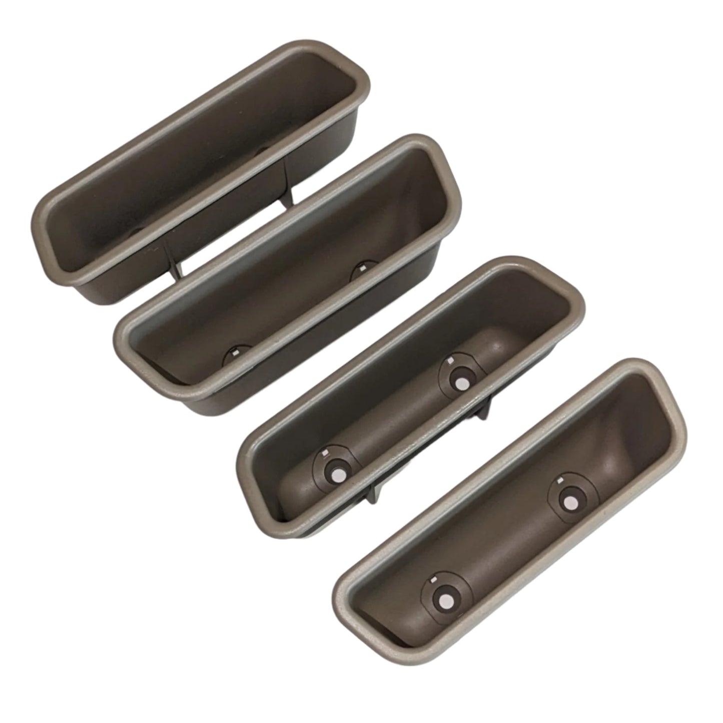 Range Rover Classic 1987-1995 Interior Door Pull Handle MXC1306 MXC1306AUK MXC1306LUL — Interior Door Card Pull Right and Left, Front and Rear Handles for Range Rover Classic County up to 1995 production. Available Colors: - Tan ( MXC1306AUK ) - Winchester Grey ( MXC1306LUL )