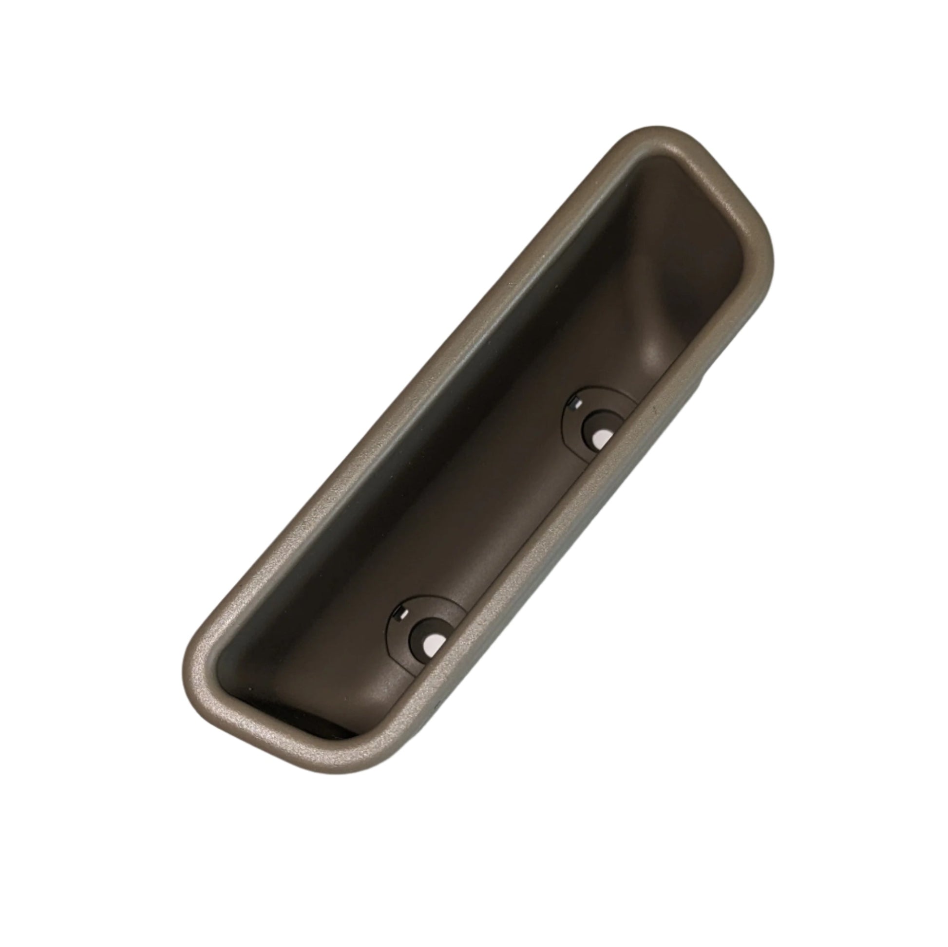 Range Rover Classic 1987-1995 Interior Door Pull Handle MXC1306 MXC1306AUK MXC1306LUL — Tan (  MXC1306AUK ) / Individual — Interior Door Card Pull Right and Left, Front and Rear Handles for Range Rover Classic County up to 1995 production. Available Colors: - Tan ( MXC1306AUK ) - Winchester Grey ( MXC1306LUL )