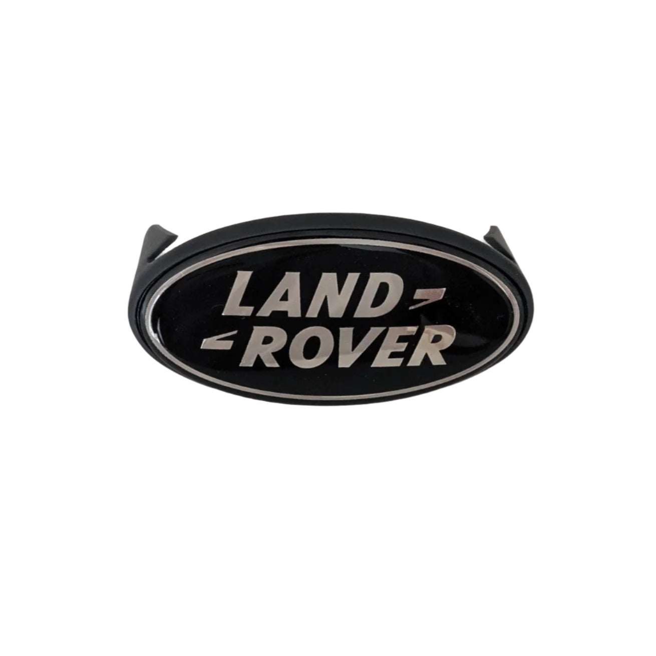Range Rover Classic Grille Badge Plinth & BADGE — Front Grill / Silver & Black — Enhance your Range Rover Classic's authentic style with this high-quality badge plinth and badge set. Whether you're restoring a classic or adding a personal touch, this is the perfect finishing detail.