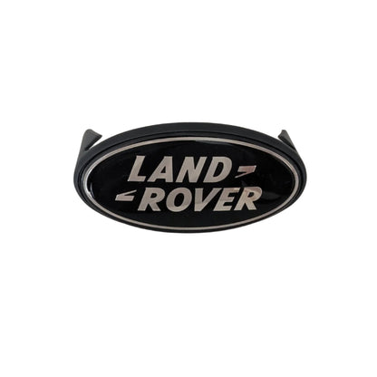 Range Rover Classic Grille Badge Plinth & BADGE — Front Grill / Silver & Black — Enhance your Range Rover Classic's authentic style with this high-quality badge plinth and badge set. Whether you're restoring a classic or adding a personal touch, this is the perfect finishing detail.