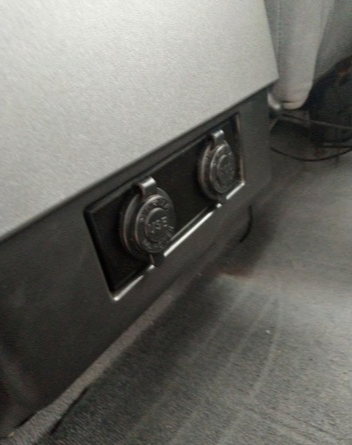 Rear Ashtray Panel for Lighter/USB plug — Panel Only, Plugs are not included Perfect fo Lighter/USB plug, etc. Fits universal plugs with 30mm diameter.