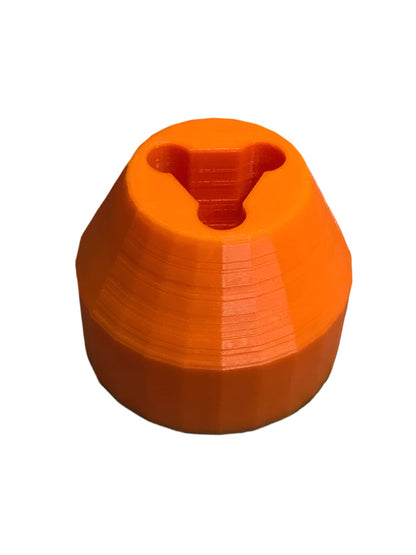 Smart 453 Engine Cover Removal Tool — Tool to remove the thumbscrews from the engine cover of a 2016 Smart. If you've run into over-tightened thumbscrews, this'll break them loose without damaging the screws.