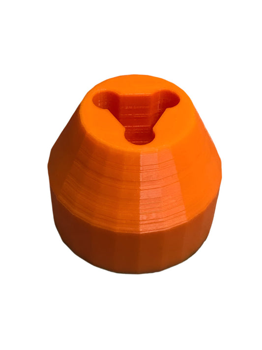 Smart 453 Engine Cover Removal Tool — Tool to remove the thumbscrews from the engine cover of a 2016 Smart. If you've run into over-tightened thumbscrews, this'll break them loose without damaging the screws.
