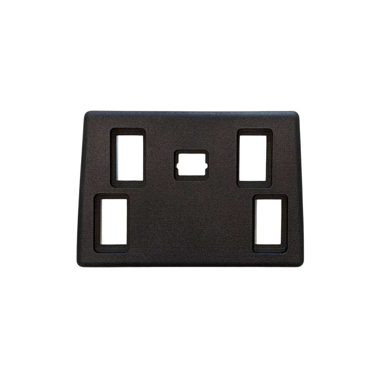 Window Switch Panel 5 Door - Range Rover Classic | Discovery — Window Switch Panel for your Discovery and Range Rover Classic. DIRECT replacement for the original window switch panel. ( AWR1439 / FHR100502 and BTR3644LNF ) We also make other variants Our switch panels have neodymium magnet clips and are made of extremely heat and sunlight resistant materials.