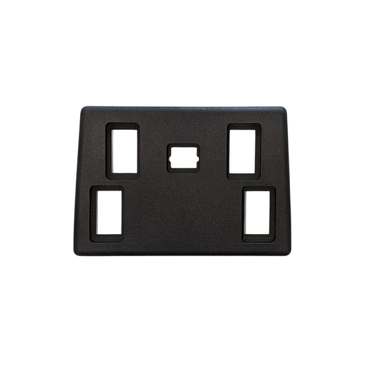 Window Switch Panel 5 Door - Range Rover Classic | Discovery — Window Switch Panel for your Discovery and Range Rover Classic. DIRECT replacement for the original window switch panel. ( AWR1439 / FHR100502 and BTR3644LNF ) We also make other variants Our switch panels have neodymium magnet clips and are made of extremely heat and sunlight resistant materials.