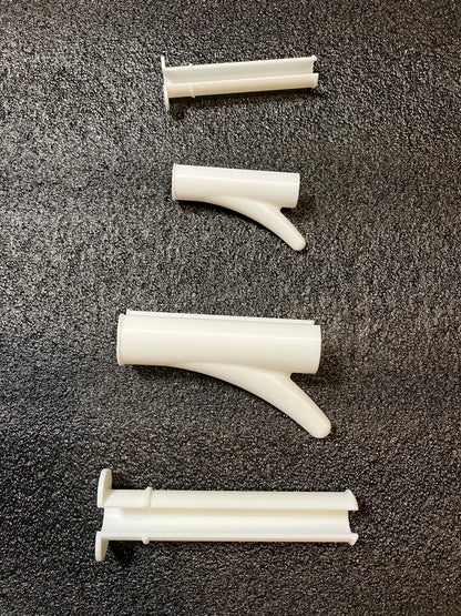 Automotive Wire Loom Tool — Feed wires into the loom without fighting the wrap. This automotive wire loom tool assists with wire wrapping and wiring harness work. Made to assist in getting wires into the “loom” or wire wrapping. Two tools are provided: a small and a large. Small and large sizes included Helps guide wires into loom or wire wrapping Two-piece tool set