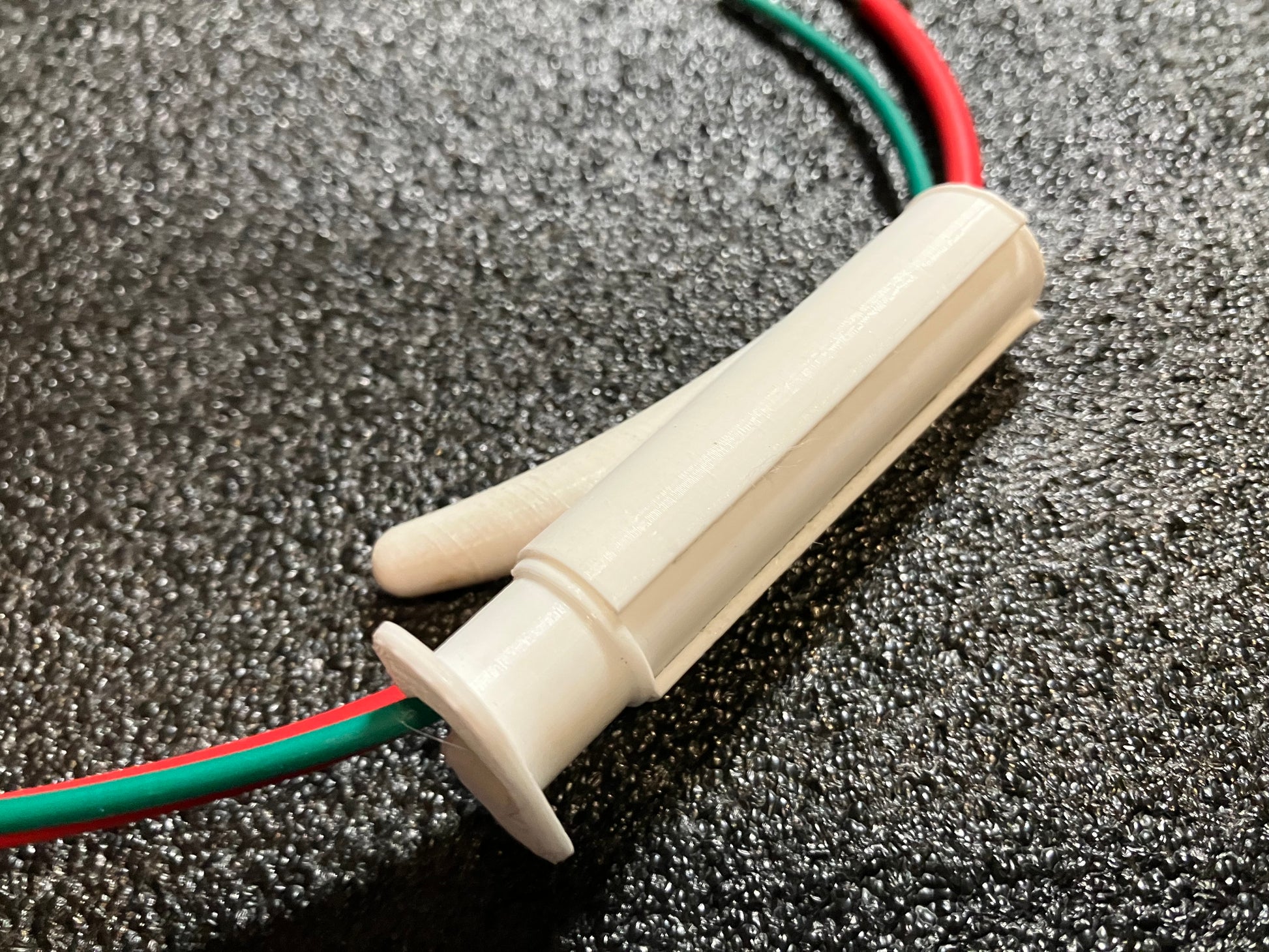 Automotive Wire Loom Tool — Feed wires into the loom without fighting the wrap. This automotive wire loom tool assists with wire wrapping and wiring harness work. Made to assist in getting wires into the “loom” or wire wrapping. Two tools are provided: a small and a large. Small and large sizes included Helps guide wires into loom or wire wrapping Two-piece tool set